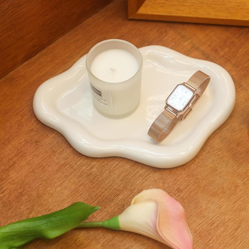 1PC Irregular Creativity Is Suitable for Jewelry Storage, Resin Material, Jewelry Tray