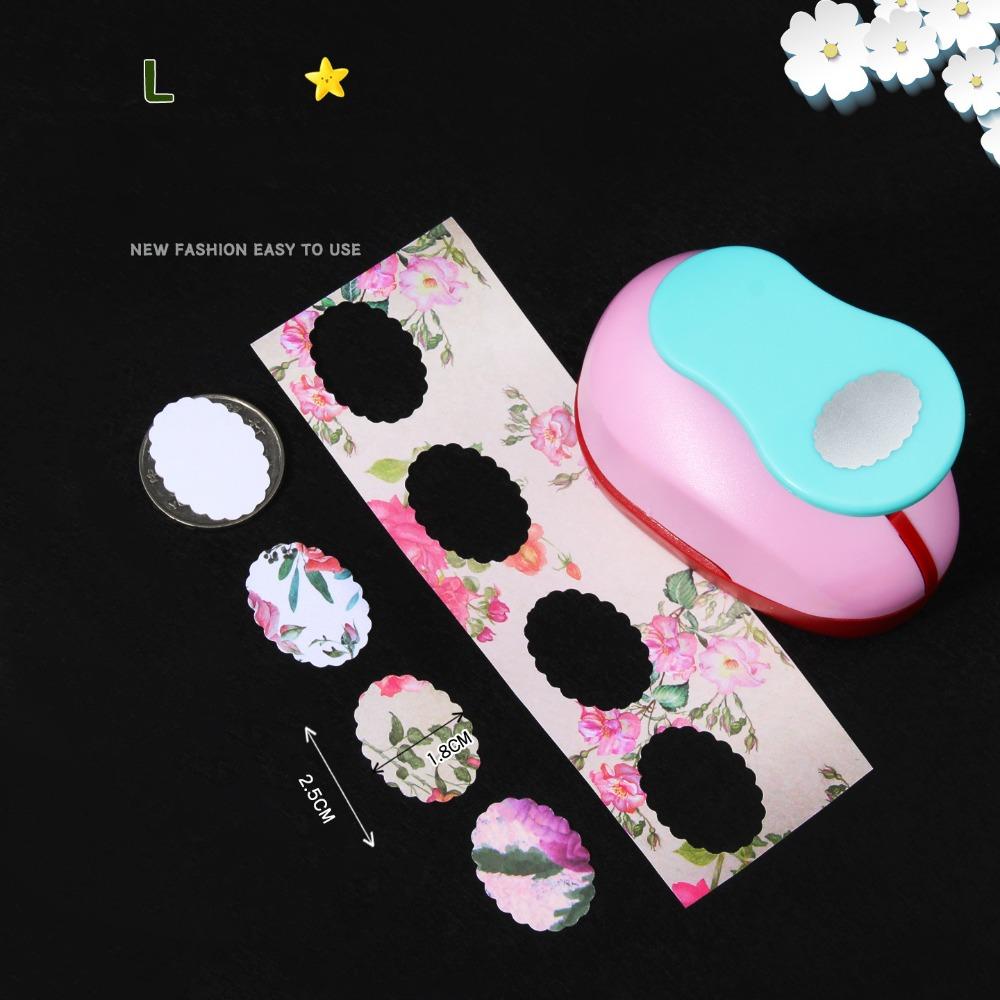 DIY Crafts Stamp Border Punch Handmade Embosser Stamp Shape Punch Portable Labor-saving Stamp Embossing Machine
