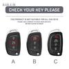 Abs Carbon Fiber Style Car Key Case Cover For Hyundai Solaris Creta Ix25 Kona Tucson Santa Fe Sonata Elantra Ix35 I20 Hb20 Ix45