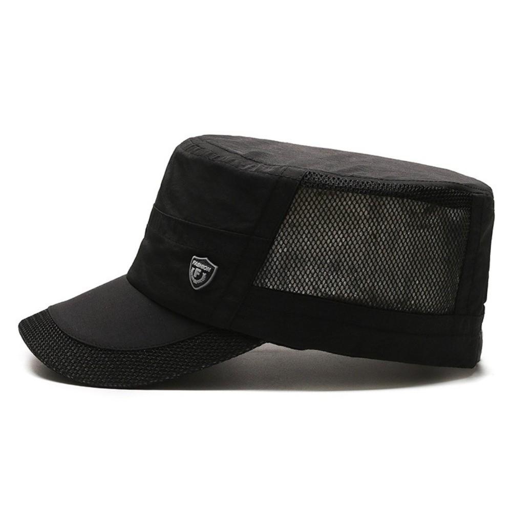 Fashion Summer Fishing Hat Cotton Anti-UV Baseball Cap Casual Mesh Breathable Sun Hat Men Women