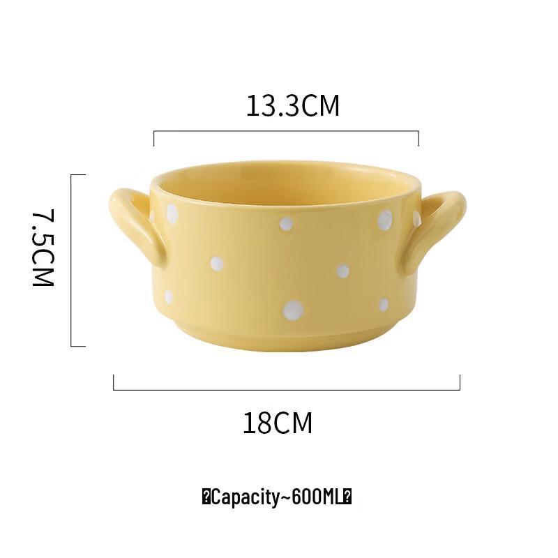 Yipan Polka Dot Bone China Dinnerware