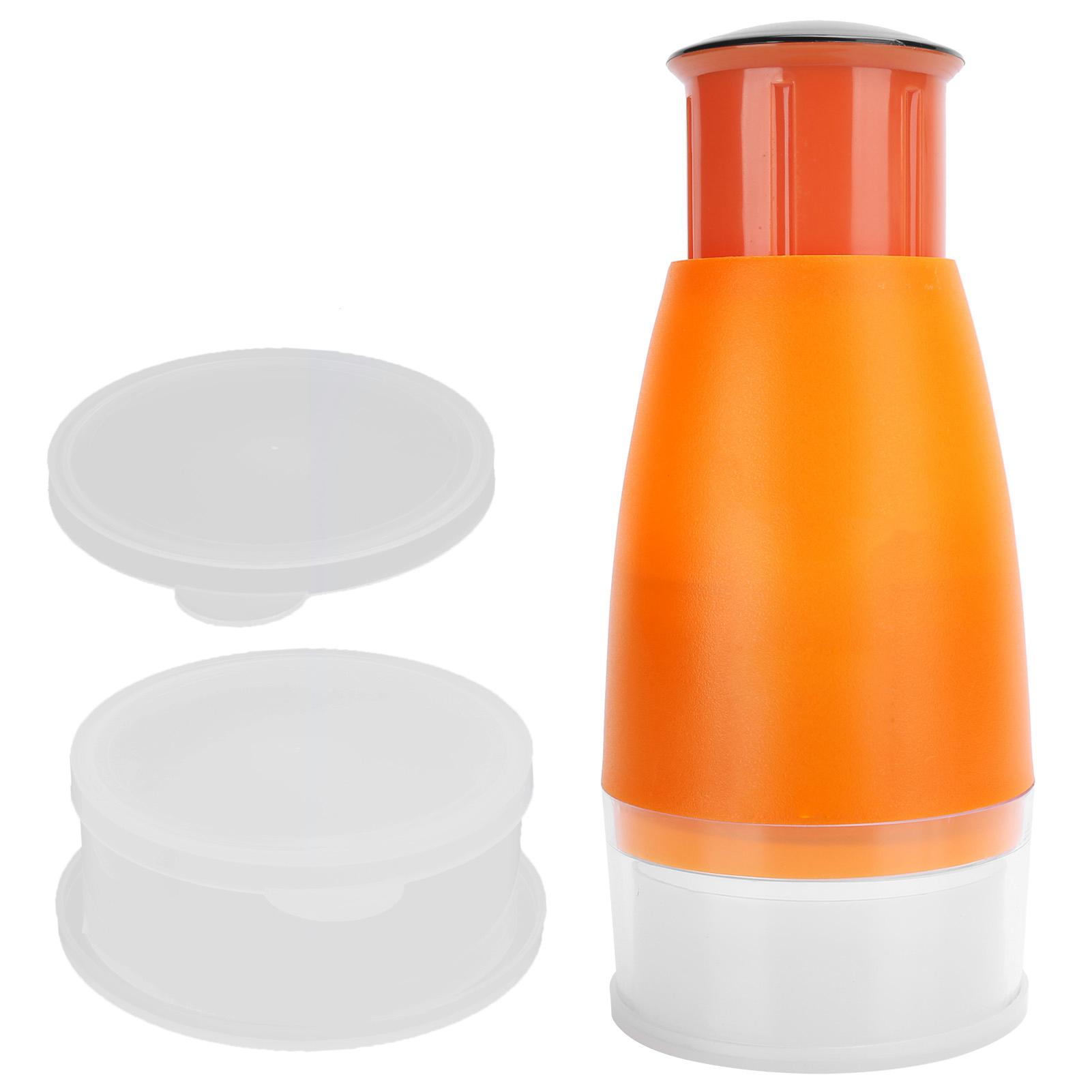 

Ручной измельчитель ручной пресс для чеснока, имбиря, чеснока, резак для дома с 2 шт. Пластиковая коробка, синий оранжевый