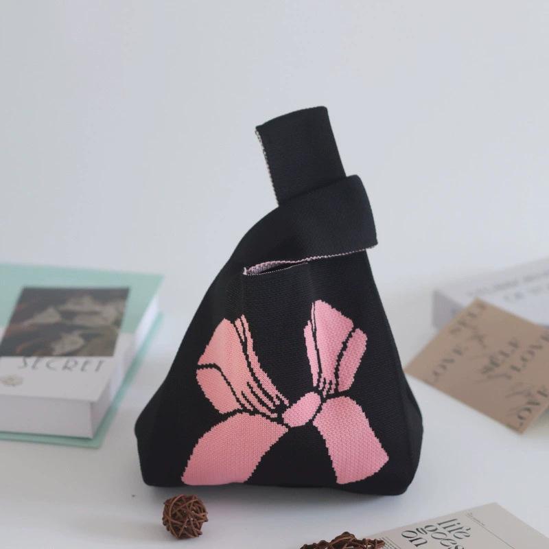 High quality thickened birthday banquet baby gift bag knitted bag gift woven bag handbag tote bag women's bag