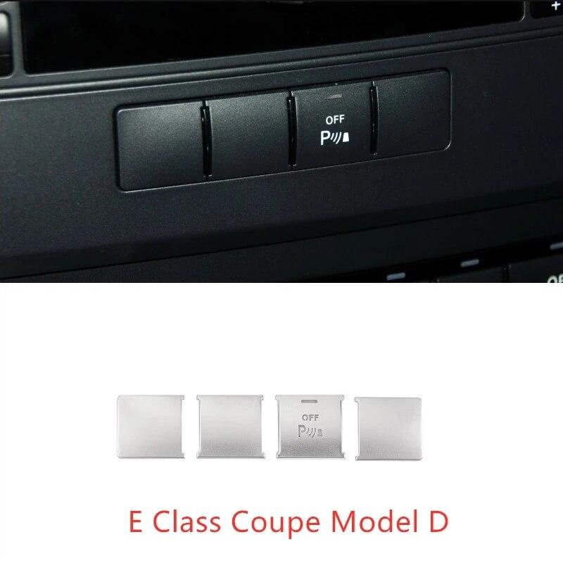 

Автомобильная центральная консоль CD панель кнопки блестки наклейка отделка украшения для Mercedes Benz E Class W212 E-Coupe аксессуары для интерьера E-Coupe Model D