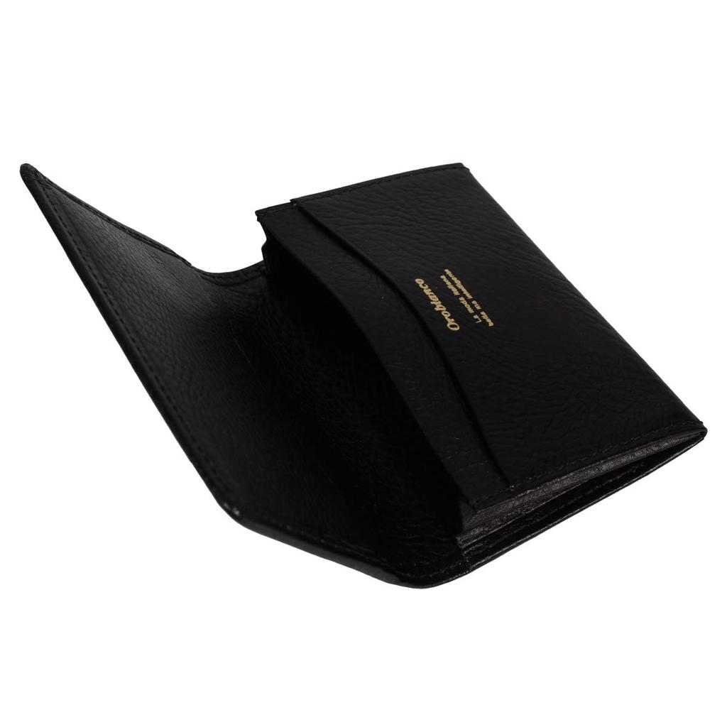 Orobianco Orobianco Business Card Holder Card Case Genuine Leather CARD HOLDER Black Black ORS-090900