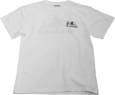 SIERRA DESIGNS Half Dome Graphic Tee Short-Sleeve T-Shirt, Vintage Style Print, White, Size M, 921802