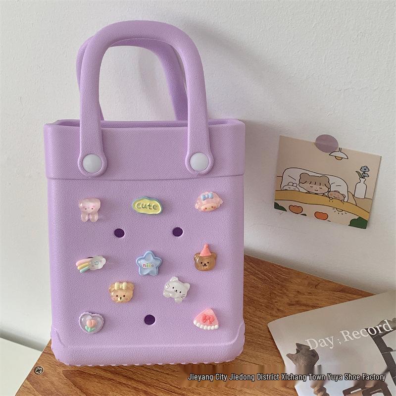 2024 DIY Summer EVA Waterproof Fashion Handheld Beach Bag