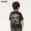 M.Latin Kids' Long-Sleeve Polo T-Shirt
