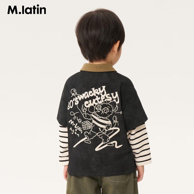 

M.Latin Kids Long-Sleeve Polo T-Shirt 160