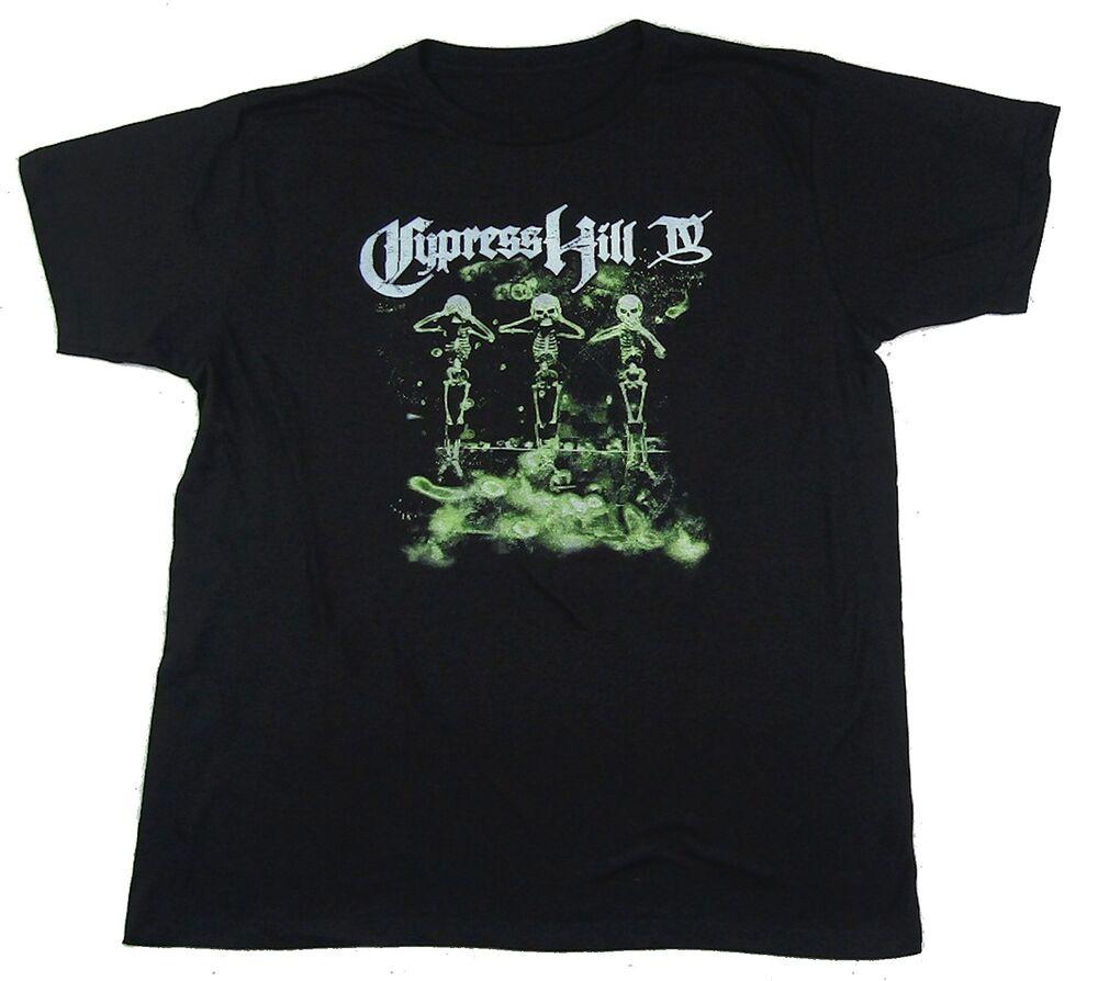 

Футболки унісекс Cypress Hill Skeletons Black Merch S