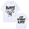 Yungblud Bludfest Merch T-Shirt Unisex Mode Rock Kurzarm Unisex Freizeit Reine Baumwolle Locker Mode Damen und Unisex T-Shirts
