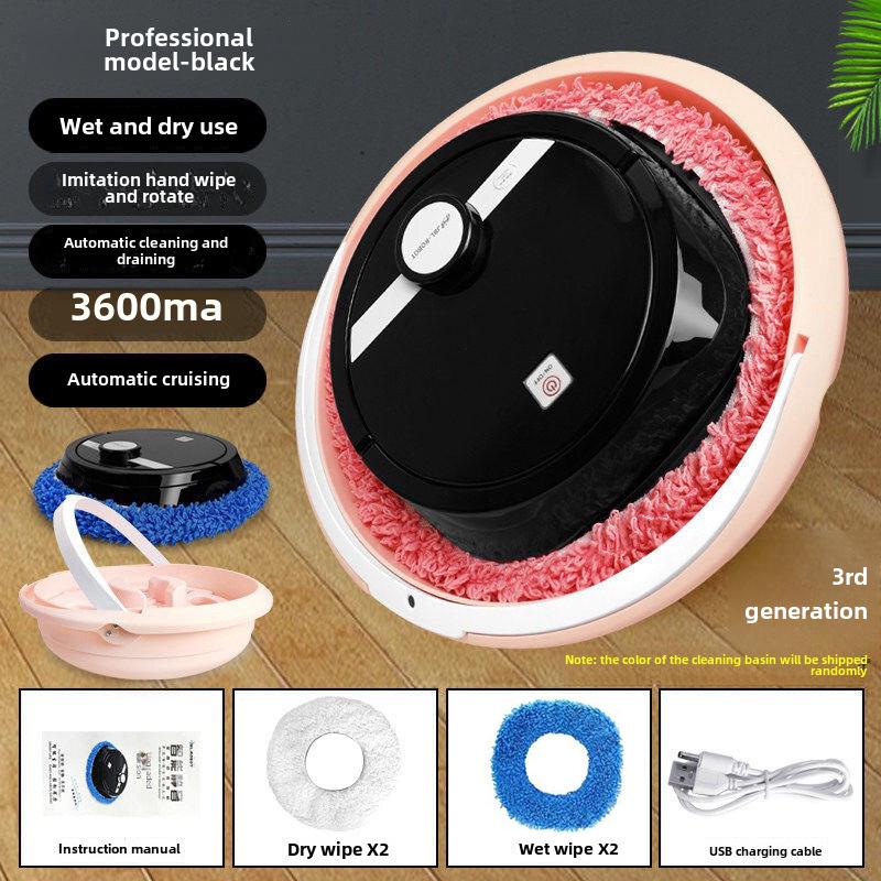 Rechargeable Hands-Free Smart Mop Robot - Fully Automatic Household Cleaning Appliance