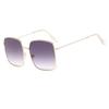 New Large Square Frame Sunglasses Men Women Internet Celebrity Same Style Korean Retro Trend UV Protection Sun Glasses