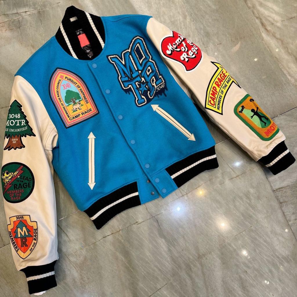 Fashion Men and Women with the Same Style Couple Spring and Autumn Jacket European and American 3D Printed Baseball Jersey