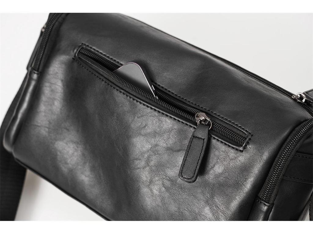 Trendy Fire Men's Fashionable Square Crossbody Bag - Versatile Casual Outdoor Shoulder Bag