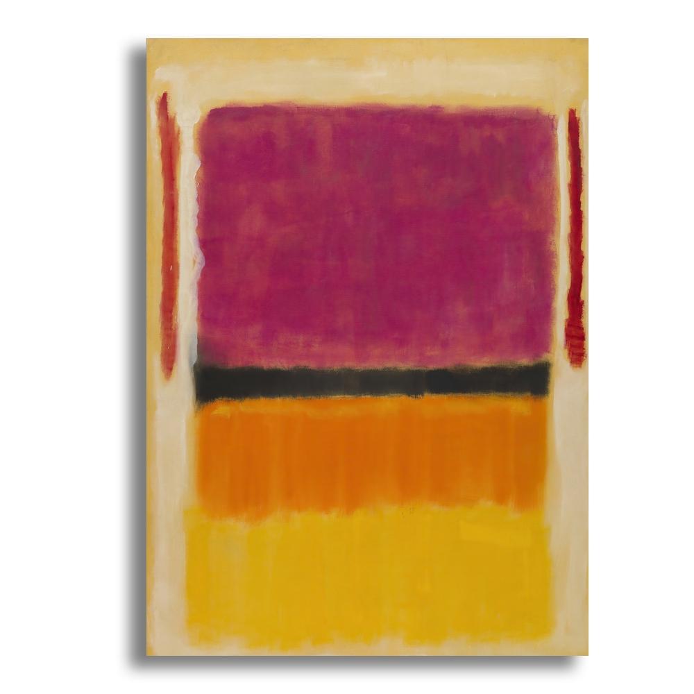 Mark Rothko Canvas Wall Art Mix of Colors Print Posters Picture Abstract Painting for Living Room Home Decor Mural Cuadros Gift