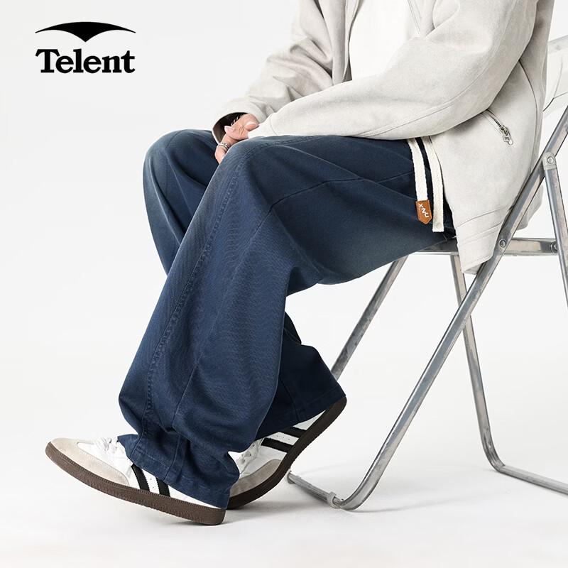 

Tianluntian Men s Outdoor Loose Fit Straight-Leg Casual Jeans M