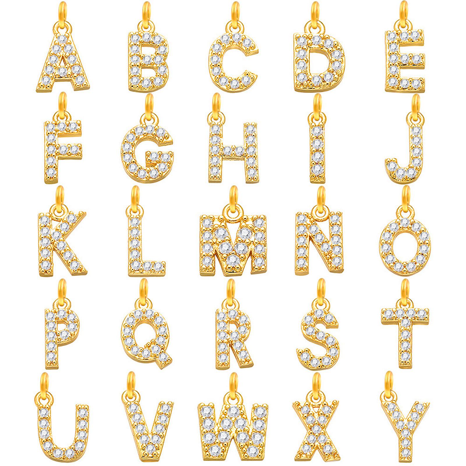 English Alphabet Accessories Children S Bracelet Diy Gold Women S Fashion Personality 798
