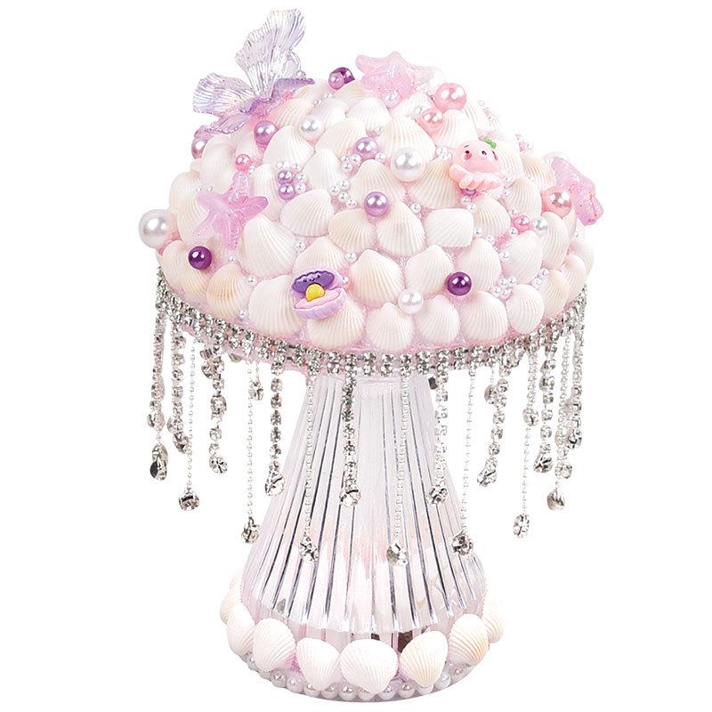 DIY Handmade Crystal Night Light Kit: Jellyfish Shell Lamp Educational Toy