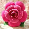 Romantic Plush Rose Flower Pillow - Wedding & Valentine's Day Gift