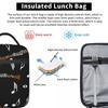 Clarinet Music Note Pattern Insulated Lunch Bag for Kids School Cooler Thermal Food Box Tote Portable Lunch Boxes Container