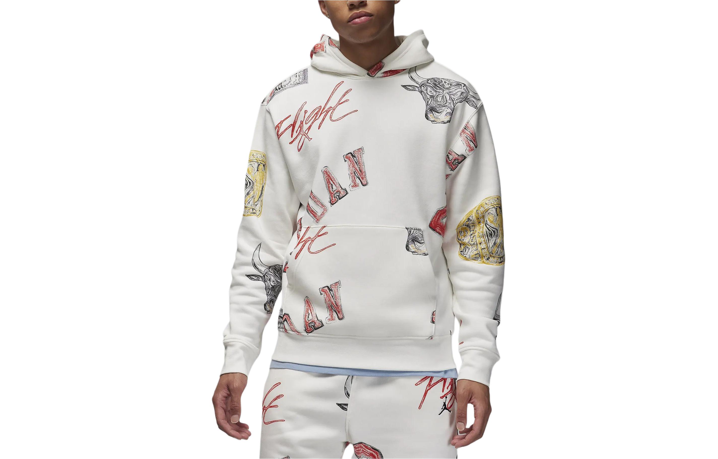 Мужская толстовка Jordan Brooklyn Fleece Sail White FN4545-133 M