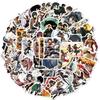 100pcs Anime Attack On Titan Graffiti Stickers DIY Phone Guitar Laptop Notebook Suitcase Cup Waterproof Sticker Kids Toy