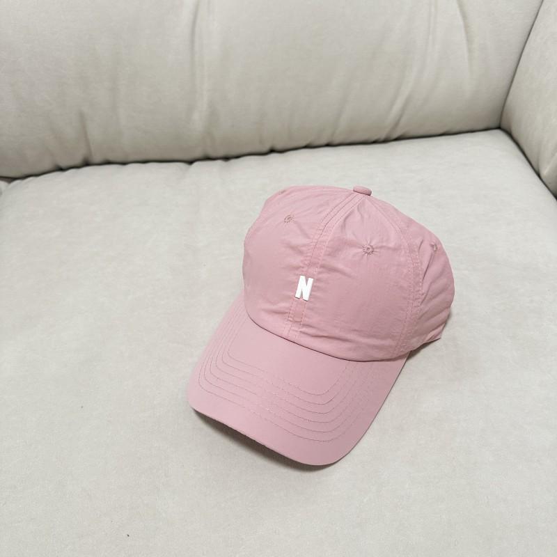 Summer Baseball Hat Male and Female Couple Shade Casual Versatile Small Letter Simple Soft Top Cap Embroidery