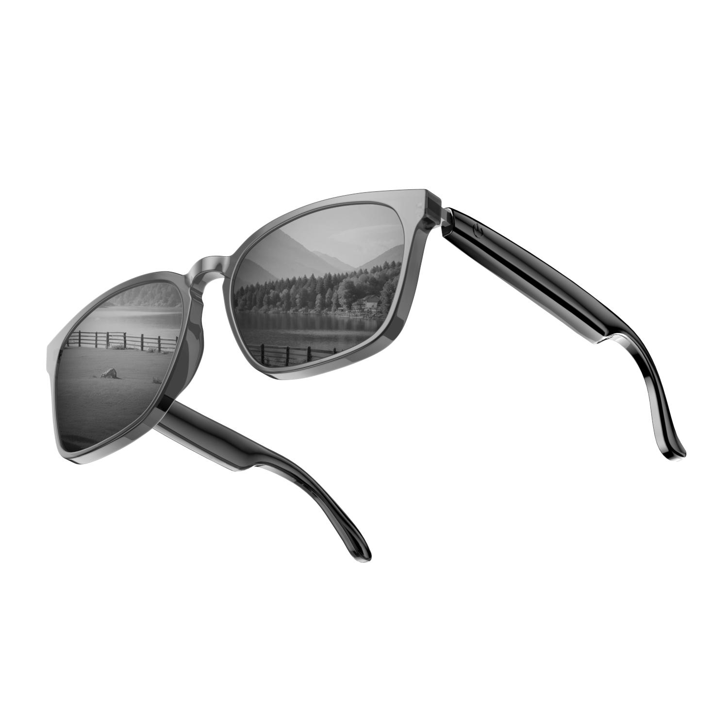 

A10 Fashion Polarized Smart Audio Sunglasses Anti Blue Light UV Protection Touch Control Bluetooth Glasses чорний