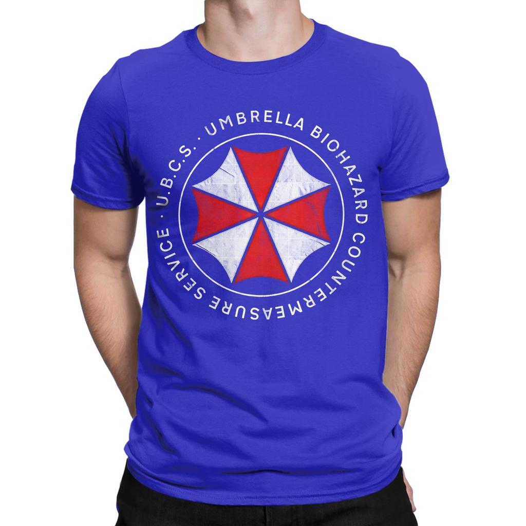 Umbrella Biohazard Countermeasure Service Resident Evil Novelty 100 Cotton Tshirt Resident Evil Tops Tees For Unisex