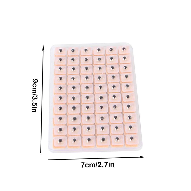 60/300 Aufkleber Ohrpunktaufkleber Ohrdruckaufkleber Akupunktur Samenperlen Ohrsticker Massage Ohrsticker