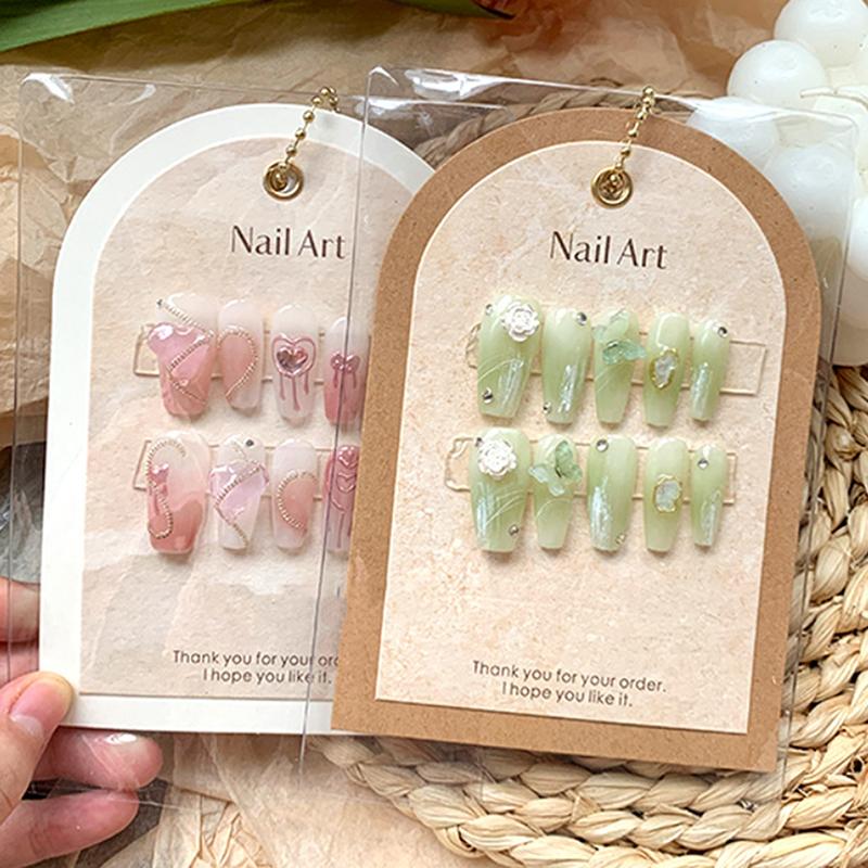 Dustproof False Nails Sample Display Cards False Tips Manicure Collector Board Showing Manicure Tools