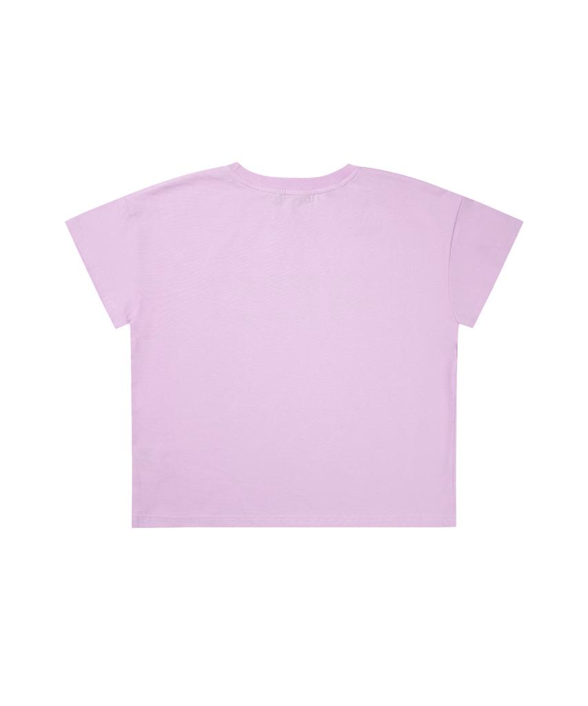 KAIFAI Summer Rhythm Short Sleeve T-Shirt (Baby Purple) K26Qb239