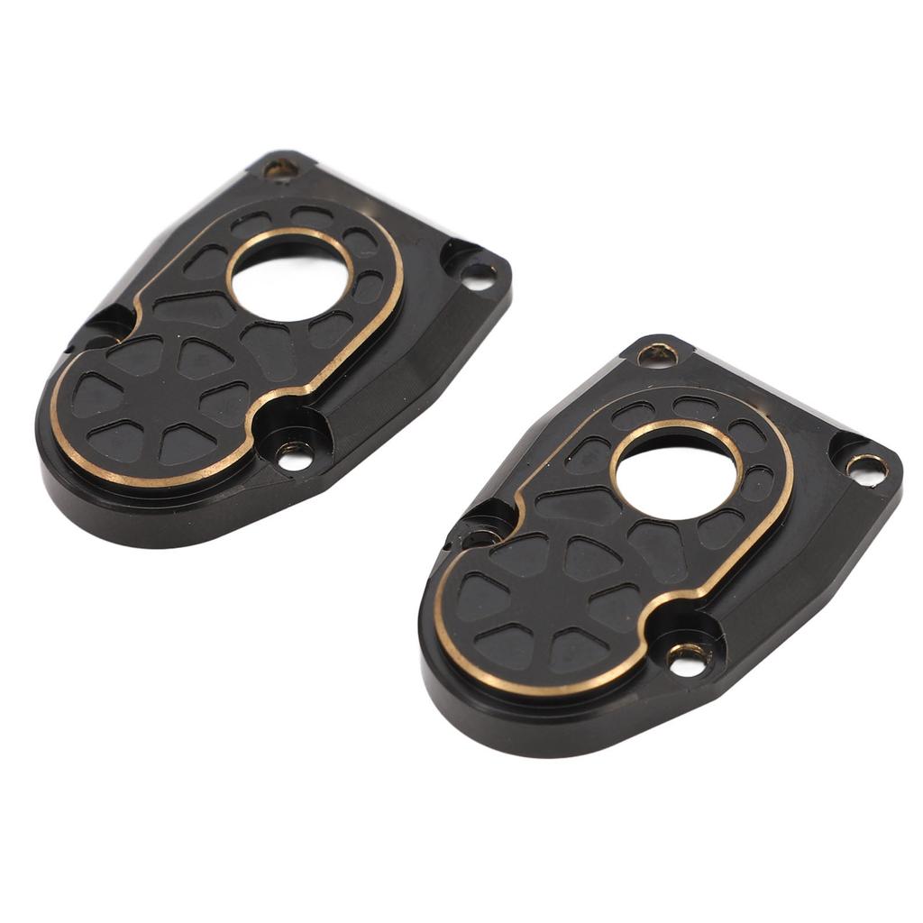 2PCS RC Portal Covers Brass Portal Drive Housing RC Steering Knuckles for Axial Capra for SCX10 III AR45P Axle 1 10 RC