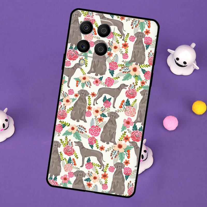 Weimaraner Dog Cover For Samsung Galaxy M54 M14 M34 M33 M13 M23 M53 M15 M55 M31 M51 M20 M30s M32 M52 Case
