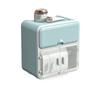 No punching wall hanging tissue box, bathroom storage rack, multi-functional pumping carton, waterproof and dustproof creative storage