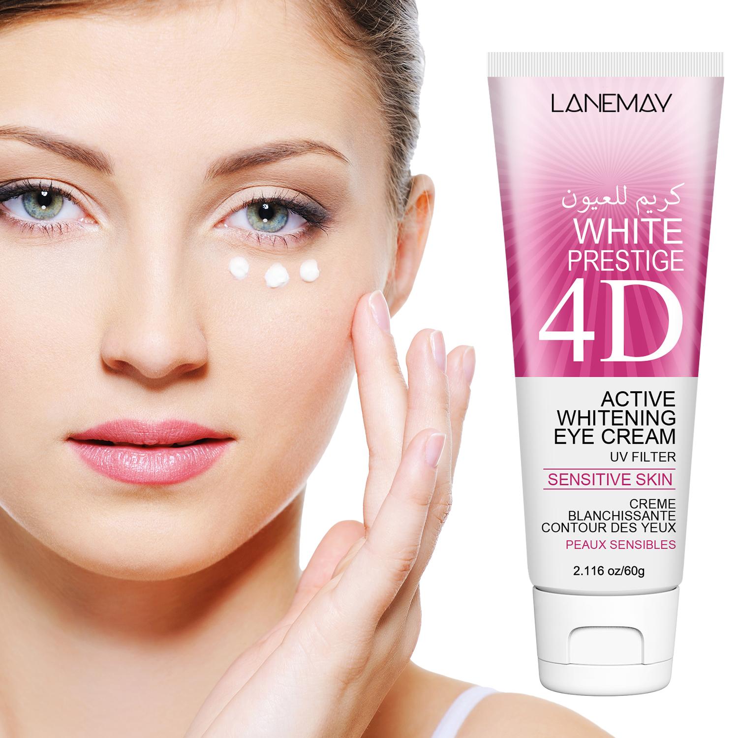 

Active Whitening Eye Cream-Firming and Lifting With Retinol & Glycerol-Reduce Fine And Wrinkles-Suitable For All Skin Types, 60g