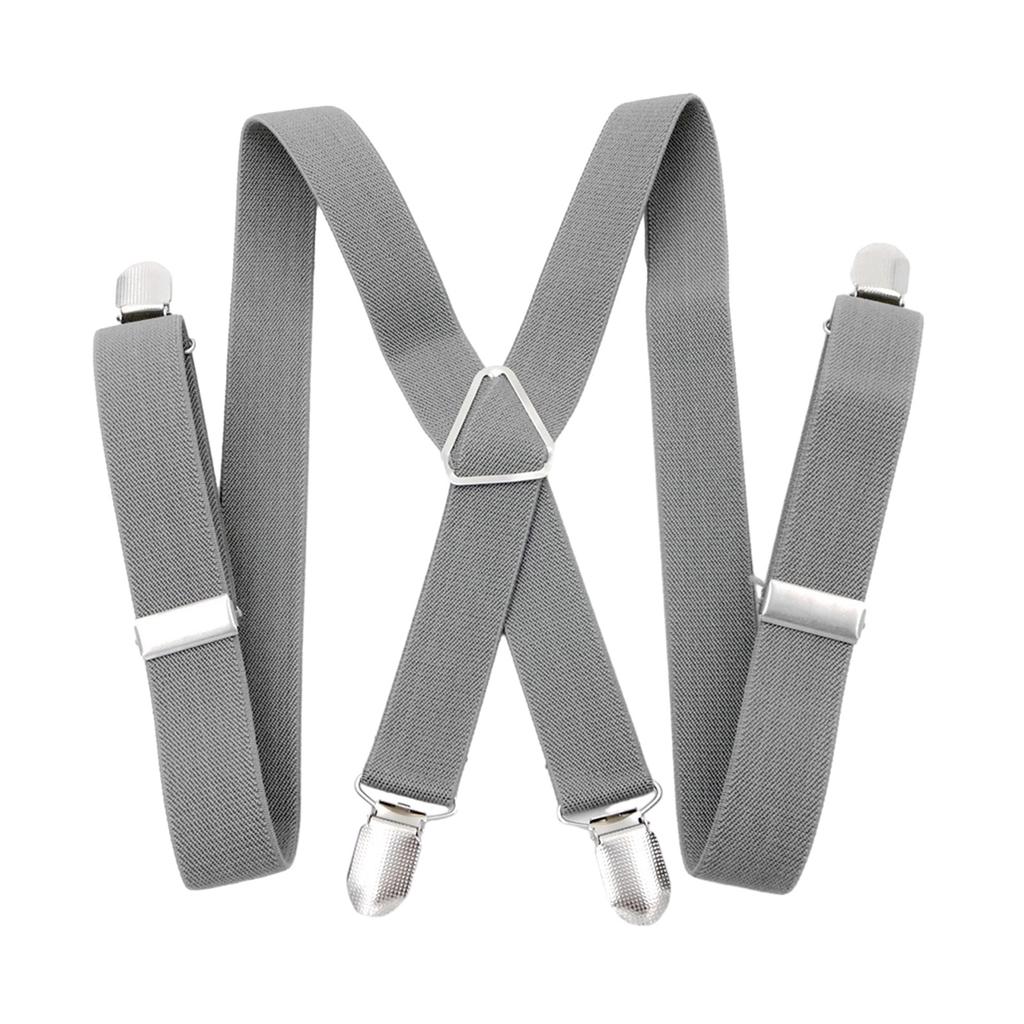 Adult Suspenders for Skirt Jeans Elastic Thin X Shape Back Suspender for Men Woman Heavy Duty Belt Christmas Gifts