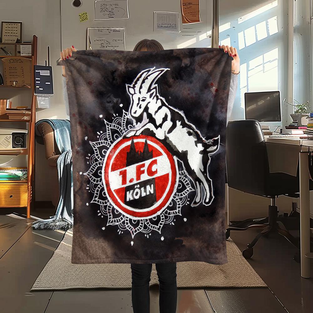 1. FC Köln Flannel Blanket, High quality Comfortable for All Seasons, Home Decor, Warmth and Comfort