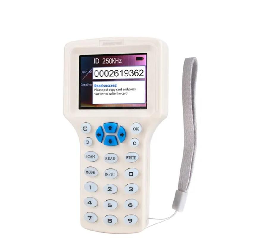 

10-частотный NFC смарт-карт считыватель-писатель-дубликатор 125K 13,56 МГц RFID-копир USB-брелок-программатор копировальный зашифрованный ключ-репликатор
