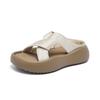 Strictly selected Augustine slippers women's summer 2025 new models with skirts, thick-soled sandals, new Chinese style sandals