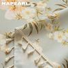 1 Pezzo Tende NAPEARL Stile Campagna Francese con Stampa Floreale e Bordo con Nappe Semitrasparenti per Camera da Letto Soggiorno Finestra Decorazione Casa