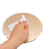 1pcs Round Gaming Mouse Pad Aluminum Alloy Metal Mouse Pad