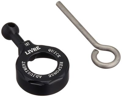 LIVRE Reel 197 Type Black X 8073 Q.R.A Black.