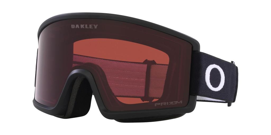 Oakley Óculos Target Line M Cinza Escuro Fosco Tamanho Único, Lente Preta/Prizm,