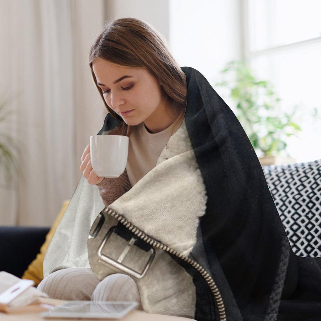 ATEEZ Seonghwa Throw Blanket Plaid on the sofa Stuffeds anime Beautifuls Blankets