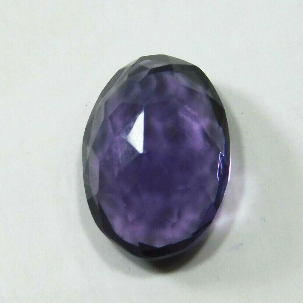 Natural Purple Spinel Loose Gemstone 7 ct Oval Shape for Jewelry Making and Gem Collections