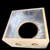 Ancient Wooden Moxibustion Box for Belly and Waist Therapy