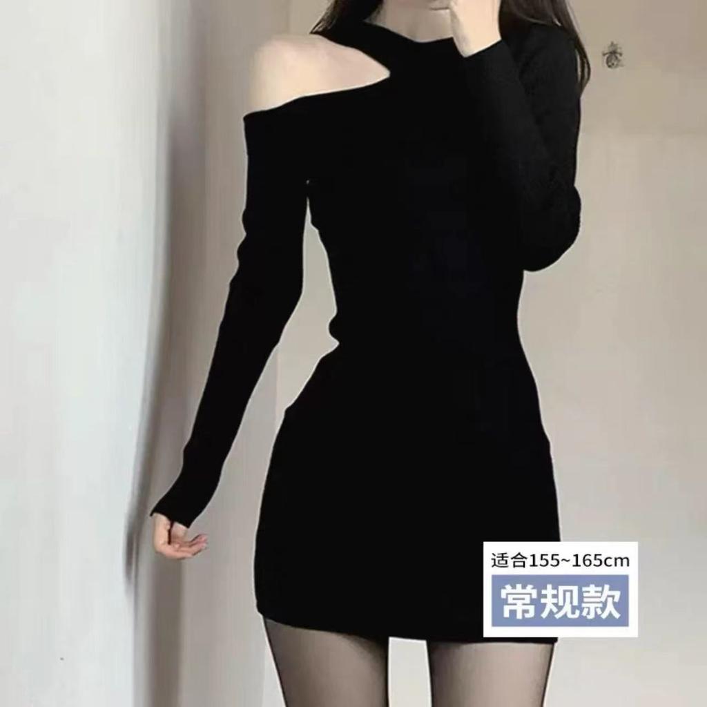 Sexy dress spring new stepmother hip skirt female spice girl royal sister black suit tight inside skirt