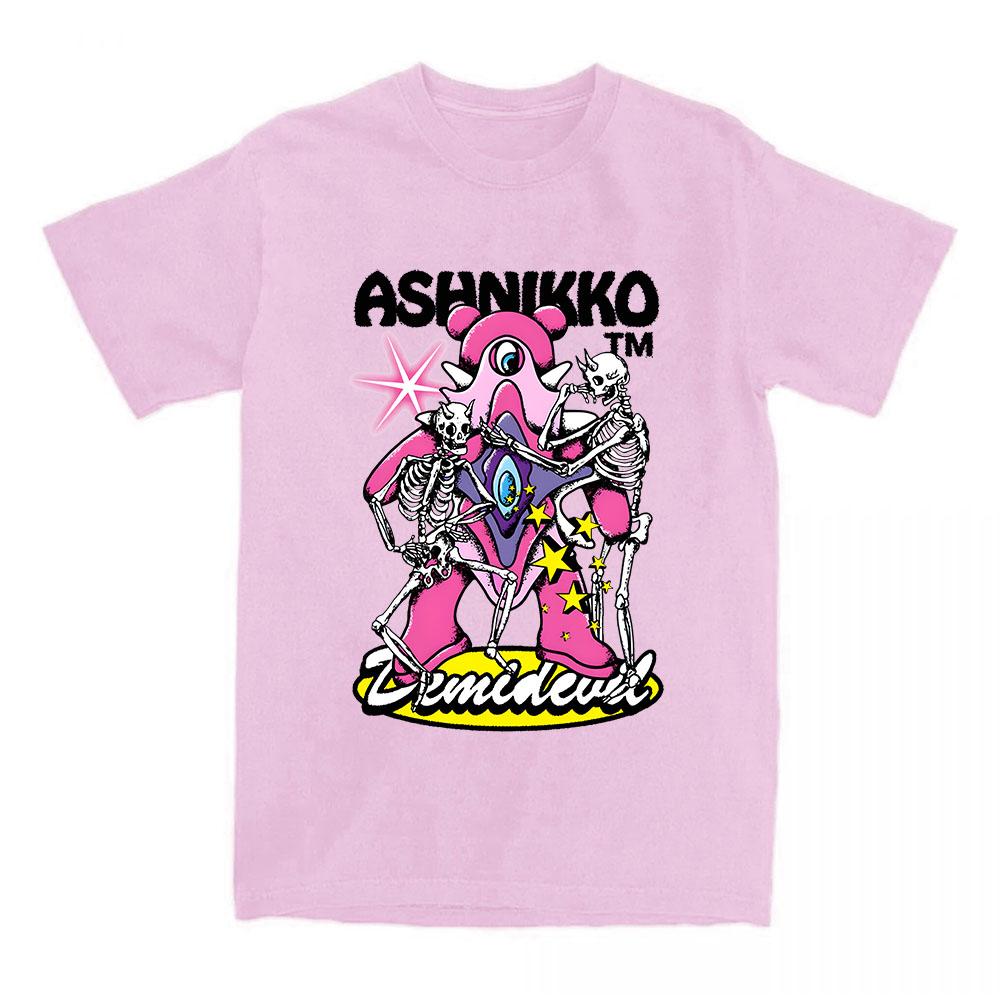 Skeleton Dry Hump Tee Ashnikko Itty Bitty Album 2025 New T-shirt Short Sleeve O-neck Unisex Streetwear Tshirts Women Graphic Top